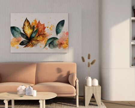 Elegant Canvas Wall Decor for Offices & Living Rooms